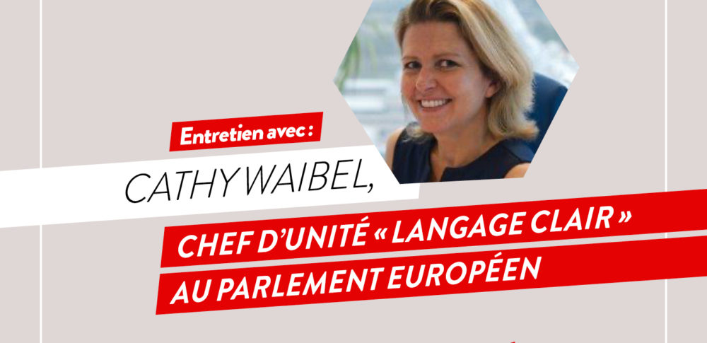 entretien avec Cathy Waibel - langage clair